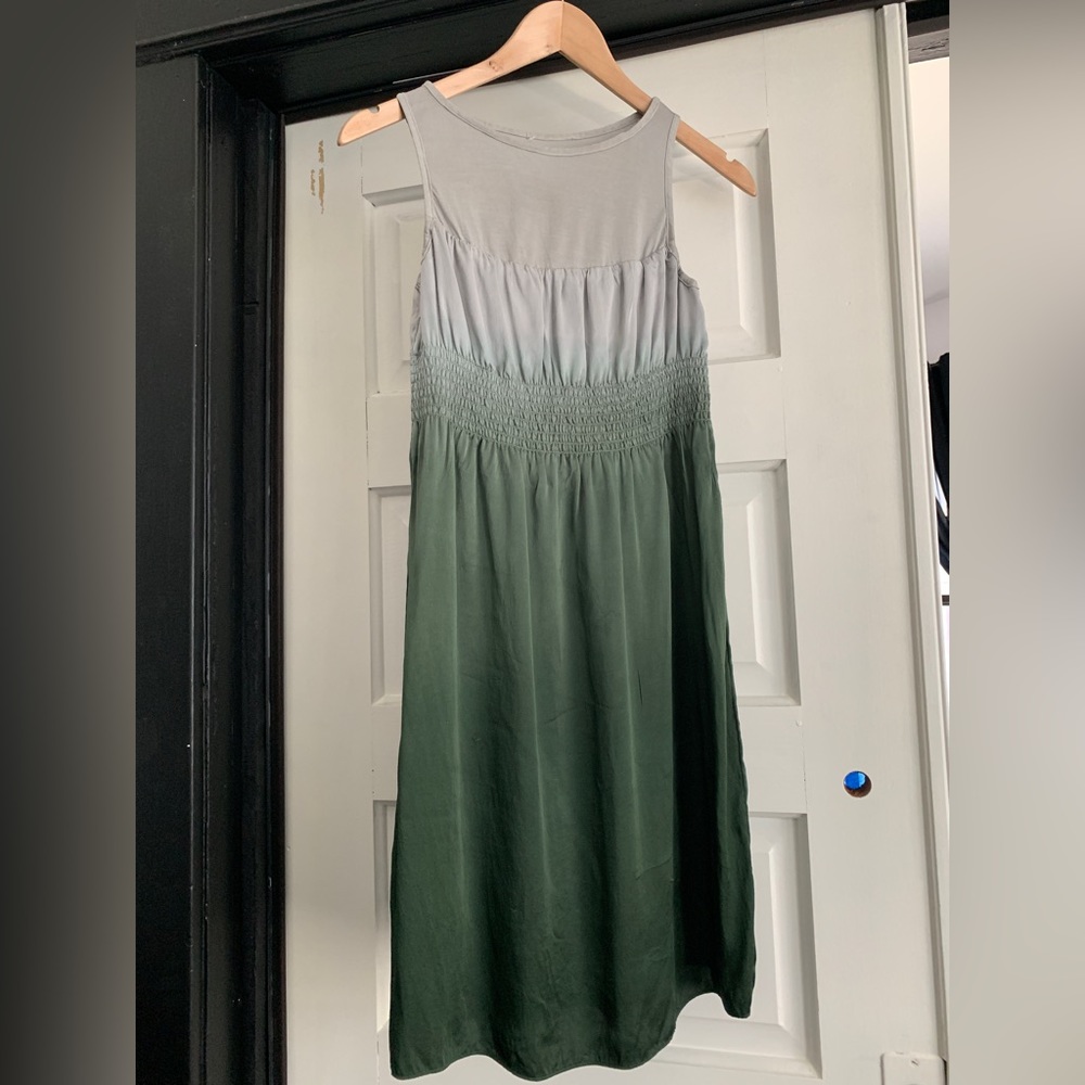 BARNEY’S Co-Op 100% Silk Ombré Dress, Small or XS